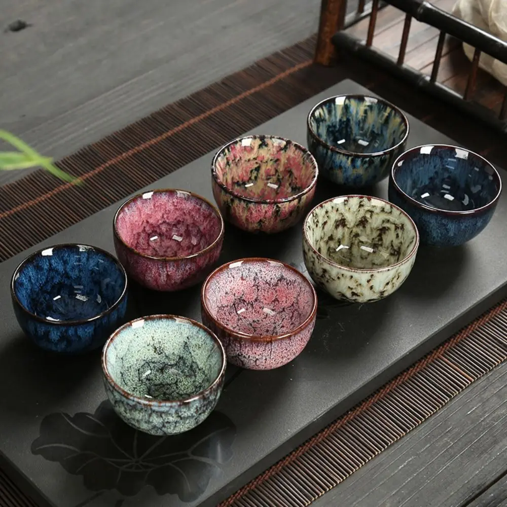 Tasses de thé – glaçure flammée kung fu